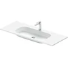 Image de Duravit Meuble vasque DuroCast Plus Sivida 122x48,5 cm, avec trou de robinet, blanc satiné