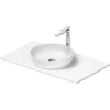 Image de Duravit Lavabo console Sivida 88x50 cm, blanc mat soyeux