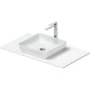 Image de Duravit Sivida Console lavabo 88x50 cm, blanc mat soyeux