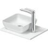 Image de Duravit Lavabo console Sivida 41x33 cm, blanc mat soyeux