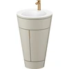 Image de Duravit Meuble sous lavabo c-bonded Set Starck 1 56x86,4x60,5cm, st, G b geb., Tau s-mat
