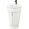 Image de Duravit Meuble sous lavabo c-bonded Set Starck 1 56x86,4x60,5cm, st, IB, G noir, No w m