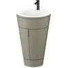 Image de Duravit Meuble sous-lavabo c-bonded Set Starck 1 56x86,4x60,5cm, st, IB, G noir, st-g m