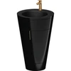 Image de Duravit Meuble sous lavabo c-bonded Set Starck 1 56x86,4x60,5 cm, st, bronzé grainé, blanc brillant