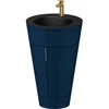 Image de Duravit Meuble sous-lavabo c-bonded Set Starck 1 56x86,4x60,5cm, st, G b ge, bleu s-mat