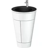 Image de Duravit Meuble sous-lavabo c-bonded Set Starck 1 56x86,4x60,5cm, st, Gr. ES p., blanc hgl