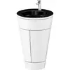 Image de Duravit Meuble sous-lavabo c-bonded Set Starck 1 56x86,4x60,5cm, deb., chr. mat, bl. laqué