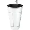 Image de Duravit Meuble sous-lavabo c-bonded Set Starck 1 56x86,4x60,5cm, st, IB, chr mat, blanc laqué
