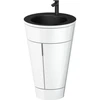Image de Duravit Meuble sous-lavabo c-bonded Set Starck 1 56x86,4x60,5cm, st, IB, Gr. noir, blanc hgl