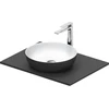 Image de Duravit Lavabo console Sivida 68x50 cm, I.Fa w m, couleur extérieure gris mat