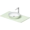 Image de Duravit Console lavabo Sivida 88x50 cm, I.Fa w m, Couleur extérieure vert ma