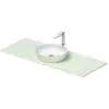 Image de Duravit Lavabo console Sivida 128x50 cm, I.Fa w m, Couleur ext. vert ma