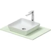 Image de Duravit Lavabo console Sivida 68x50 cm, I.Fa w m, Couleur ext. vert ma