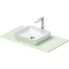 Image de Duravit Lavabo console Sivida 88x50 cm, I.Fa w m, Couleur ext. vert ma