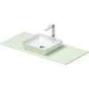 Image de Duravit Lavabo console Sivida 108x50 cm, I.Fa w m, Couleur ext. vert ma
