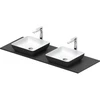Image de Duravit Lavabo console Sivida 135x50 cm, I.Fa w sm, Couleur ext. gris mat