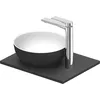 Image de Set lavabo Duravit Sivida, rond, 300x300mm, incl. console 410x330mm, 268022FI00, Couleur: Version