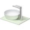 Image de Duravit Lavabo console Sivida 41x33 cm, I.Fa w sm, Couleur ext. vert ma
