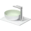 Image de Duravit Lavabo console Sivida 41x33cm, I.Fa gr. m, Auß.Fa blanc s-mat