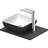 Image de Set lavabo Duravit Sivida, carré, 300x300mm, incl. console 410x330mm, 268023FI00, Couleur: Version