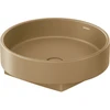 Image de Duravit Lavabo à poser Balcoon 45x45 cm, sans robinet, à poser, terre argile mate