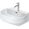 Image de Duravit Lavabo Balcoon 60x48 cm, blanc mat, avec trou robinet, trou surélevé