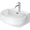 Image de Duravit Lavabo Balcoon 55x48 cm, blanc brillant, avec trop-plein, trou robinetterie