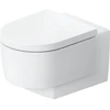 Image de Duravit WC suspendu Balcoon 37x54 cm, blanc mat soyeux