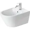 Image de Duravit Bidet mural D-Code 36x54 cm, avec trou robinet, trop-plein, blanc