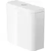 Image de Duravit Citerne D-Code 39x14,5 cm, 4,5/3 l, blanc, raccordement bas gauche