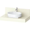 Image de Duravit Console Balcoon 100x55x37 cm, 1 AS, avec trou, ivoire mat