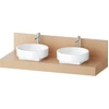 Image de Duravit Console Balcoon 140x55x37 cm, 2 tiroirs, Terra mat