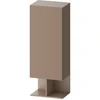 Image de Duravit Armoire semi-haute Balcoon 50x36x132 cm, porte gauche, Umbra structuré