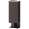 Image de Duravit Armoire semi-haute Balcoon 50x36x132cm, porte gauche, brun structuré