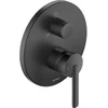 Image de Duravit Set de montage Balcoon Mitigeur bain UP, noir mat