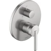 Image de Duravit Kit de montage Balcoon Mitigeur monocommande baignoire UP, acier inoxydable brossé