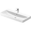 Image de Duravit No. 1 Meuble lavabo 100x46 cm, avec trop-plein, tablette mitigeur, blanc