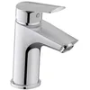 Image de Duravit No.1 Mitigeur monocommandé pour lavabo, sans garniture de vidage, chrome brillant, N11010002010