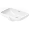 Image de Duravit No.1 lavabo encastré, sans trou pour robinet, avec trop-plein, 525x380mm, dessous poncé, blanc, 03954900282