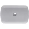 Image de Duravit Qatego vasque à poser, 600x400mm, sans trop-plein, polie, Soft Edge, ovale, 2384600079, Couleur: blanc
