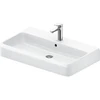 Image de Duravit Vasque Qatego 80x47 cm, blanc brillant, avec trop-plein et trou robinet