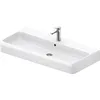 Image de Duravit Qatego lavabo, 1000x470mm, avec trop-plein, partie inférieure vitrée, 2382100000, Couleur: blanc