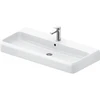 Image de Duravit Lavabo Qatego 100x47 cm, blanc hgl, avec trou robinet, trou robinetterie