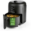 Image de GOURMETmaxx Air Fryer de 2,3L | Friteuse à air chaud avec minuterie & écran tactile | 8 fonctions & 7 programmes | Frire à économie d'énergie & presque sans huile dans ce mini-four - 1000 W [Noir]