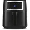Image de GOURMETmaxx Friteuse à air chaud 6,5 L | Friteuse sans huile avec écran tactile | 11 programmes automatiques | Cuisson saine & croustillante   idéale pour les frites et les ailes de poulet | 1700 W