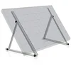 Image de Zelsius Kit de support universel pour panneau solaire avec angle réglable de 0 à 90° | Support de panneau, kit de montage en aluminium pour panneaux | Kit de fixation (104 x 3 x 3-104 cm, 1)