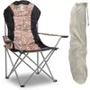 Image de CampFeuer Chaise de camping pliable | Camouflage | Chaise de pêche avec porte-gobelet | Chaise pliante avec sac de transport, chaise de jardin, chaise de plage | Fauteuil pliant, fauteuil de camping,
