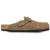 Image de Birkenstock Sandales - Nu-Pieds Boston SFB Leve Regular Dark Tea Tonal FB 41.