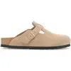 Image de Sandales Boston Suède BIRKENSTOCK Sable 36