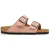 Image de Sandales Arizona Suède BIRKENSTOCK Rose 36